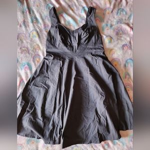 Grey Torrid calf length dress size 16.